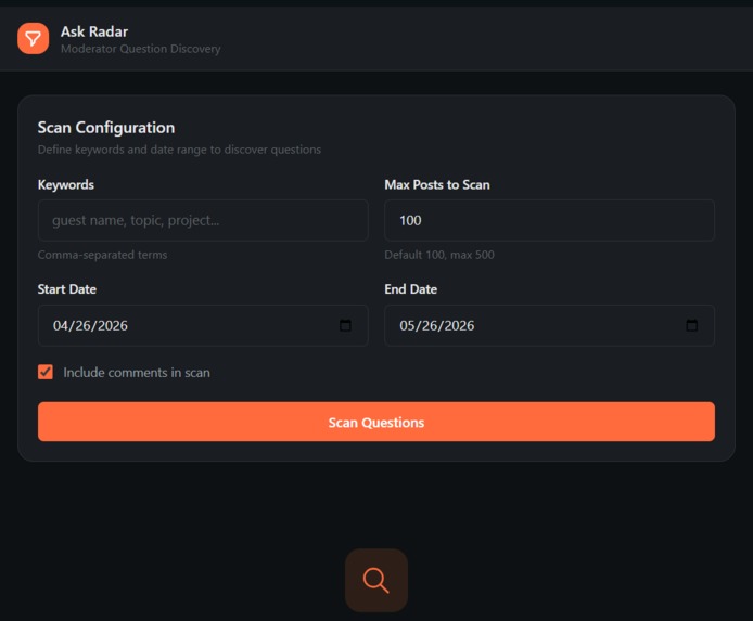 Ask Radar – screenshot 2