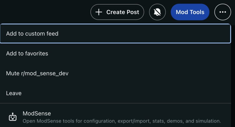Mod Sense – screenshot 2