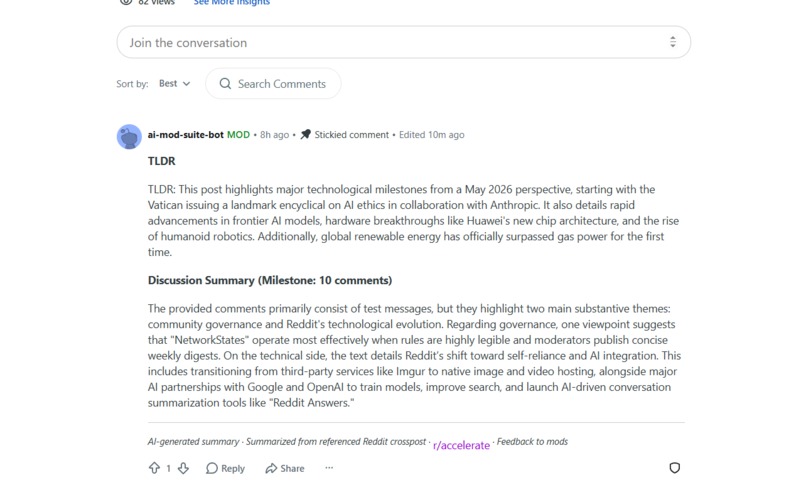 AI Mod Suite App for Devvit – screenshot 2