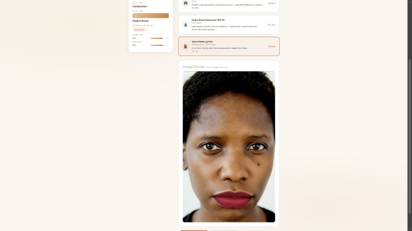 SkinScout - AI Skincare Advisor for African Beauty Retail – screenshot 3