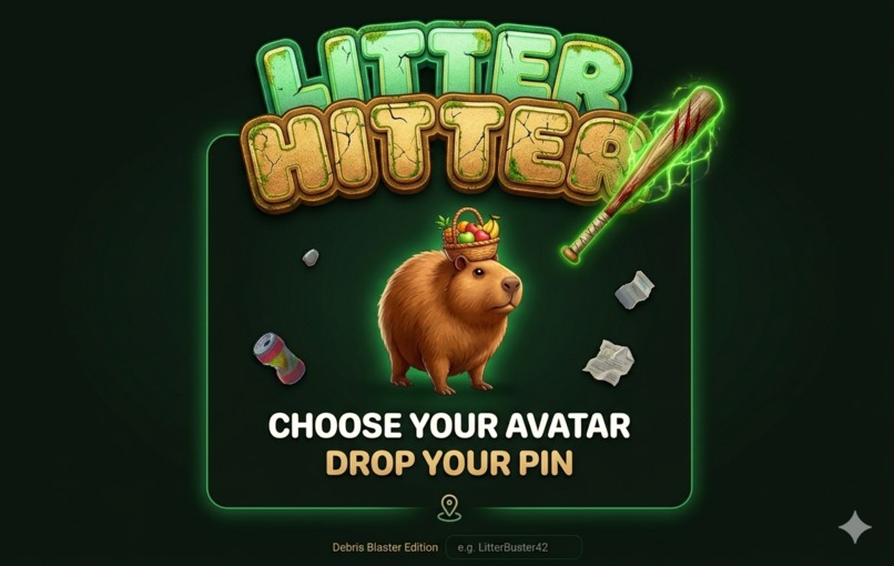 Litter Hitter – screenshot 1