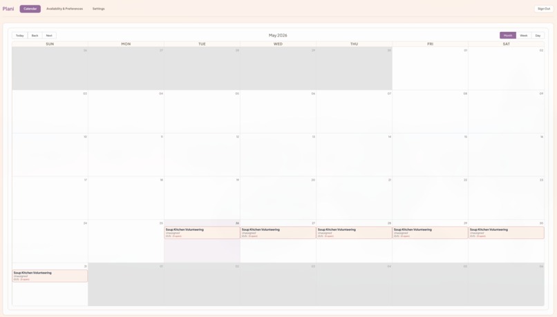 plani – screenshot 2