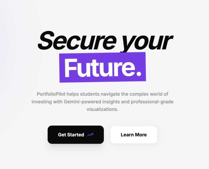 PortfolioPilot – screenshot 1
