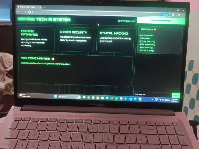 MAYANKTECH DATA BASE – screenshot 1