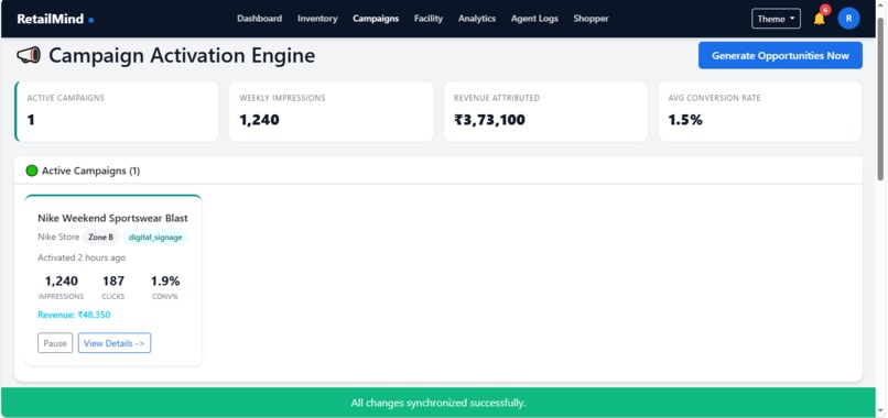 RetailMind – screenshot 3