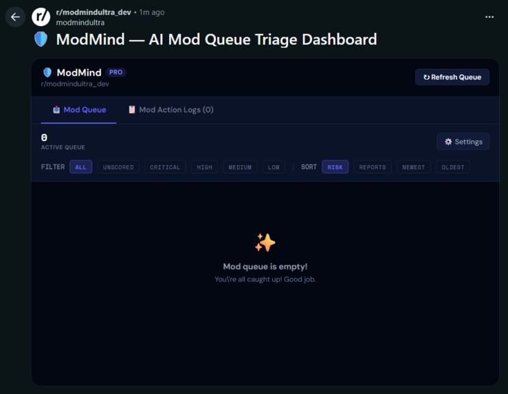 ModMindUltra – screenshot 1