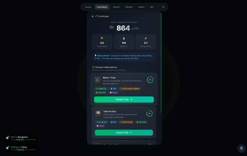 EcoNudge SDK – screenshot 3