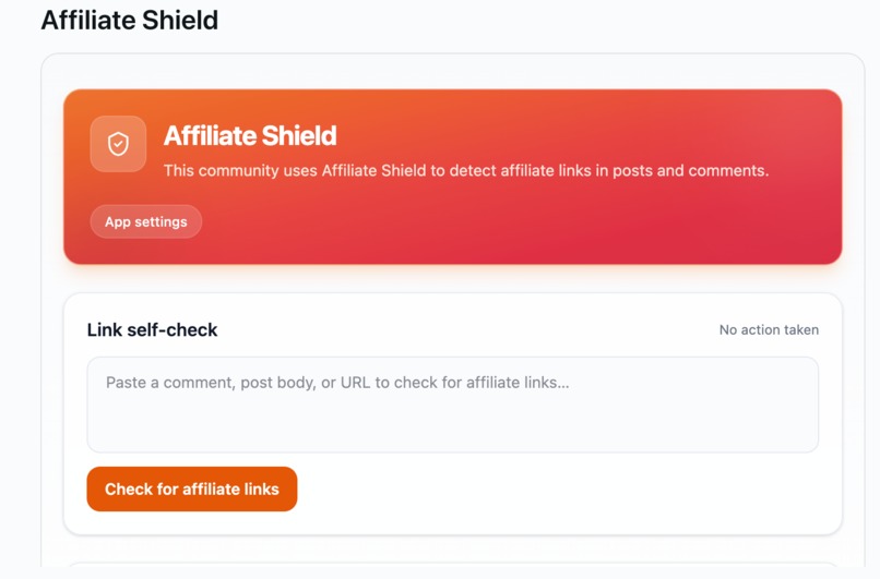 Affiliate Shield – screenshot 3