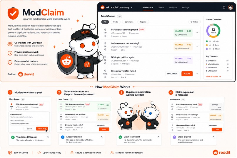 Modclaim – screenshot 1