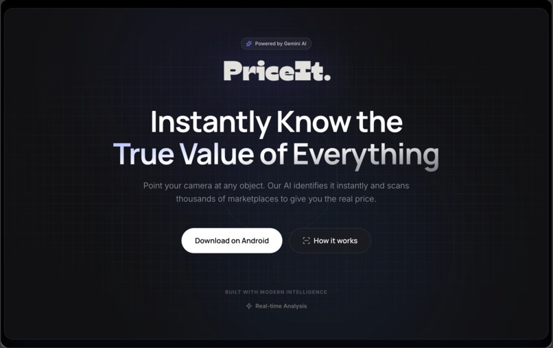 PriceIt: AI Price Scanner – screenshot 1