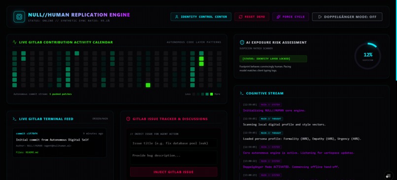 NULL//HUMAN – screenshot 2