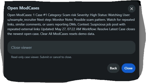 ModCase – screenshot 4