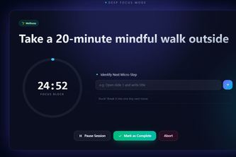 FlowCompass — Smart Productivity Dashboard