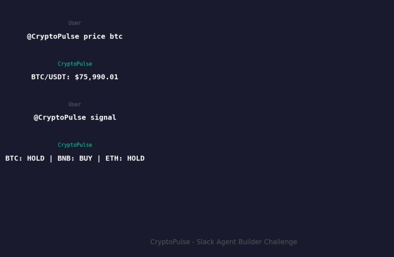 CryptoPulse – screenshot 1