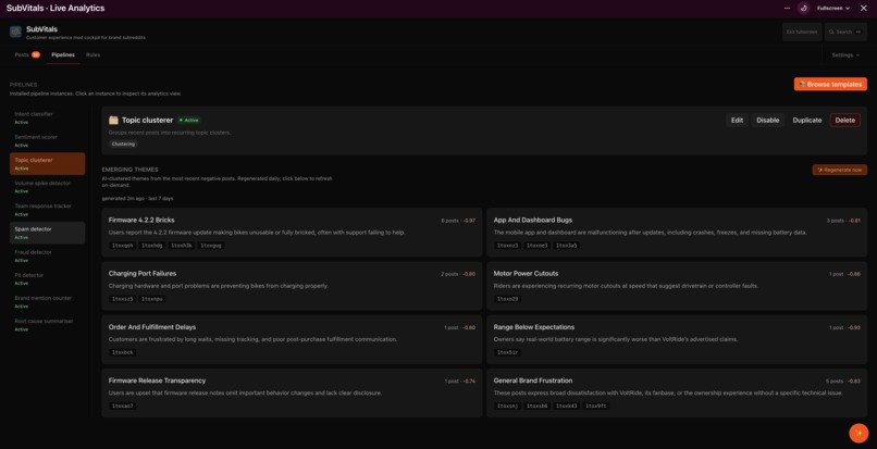 SubVitals – screenshot 2