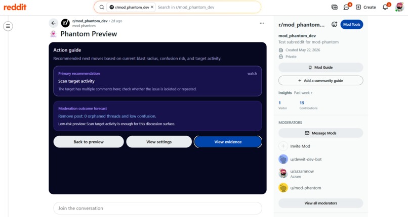 Phantom – screenshot 2