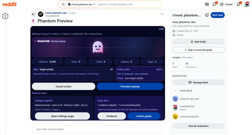 Phantom – screenshot 1