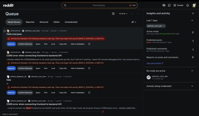 Airlock — Submission Recovery Engine – screenshot 5
