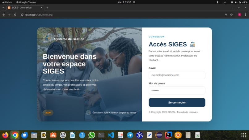 SIGES – screenshot 1