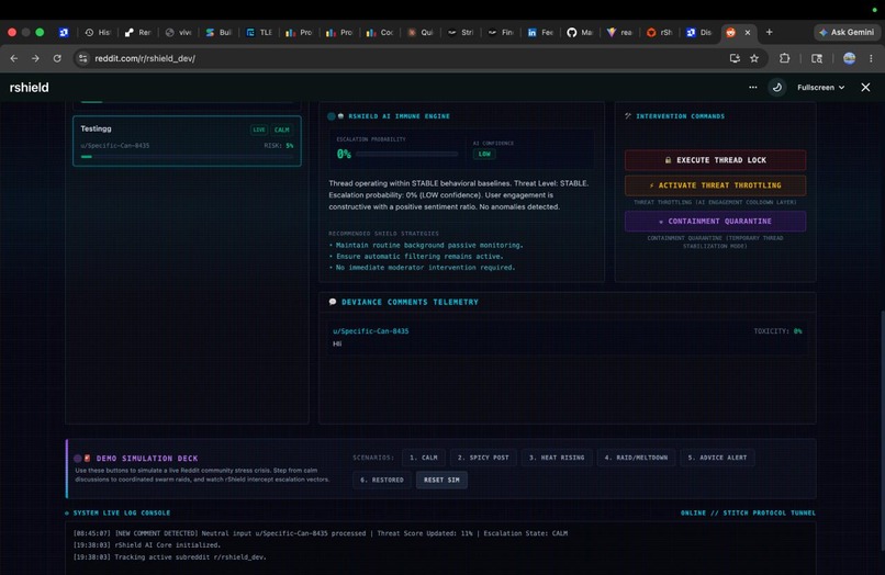 rShield-AI – screenshot 1