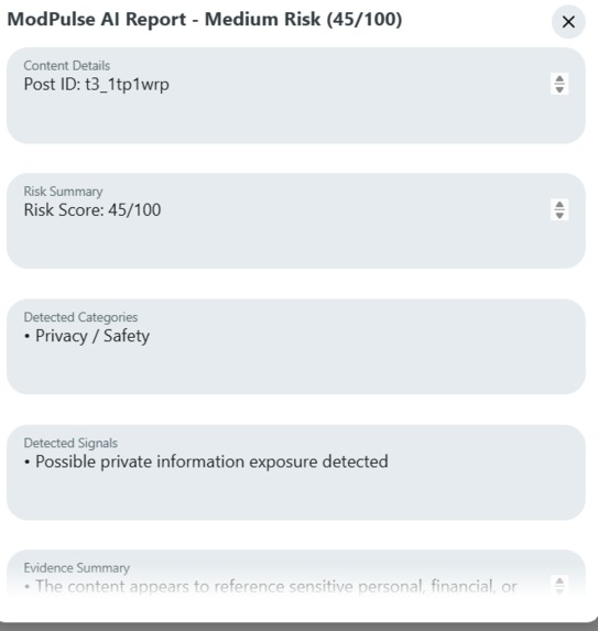 ModPulse AI – screenshot 7