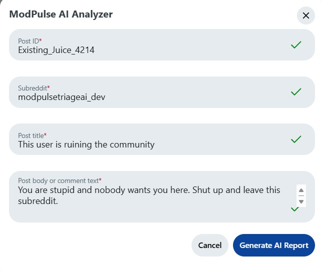 ModPulse AI – screenshot 3