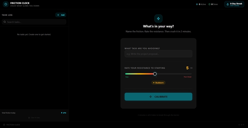 The Friction Clock  – screenshot 2
