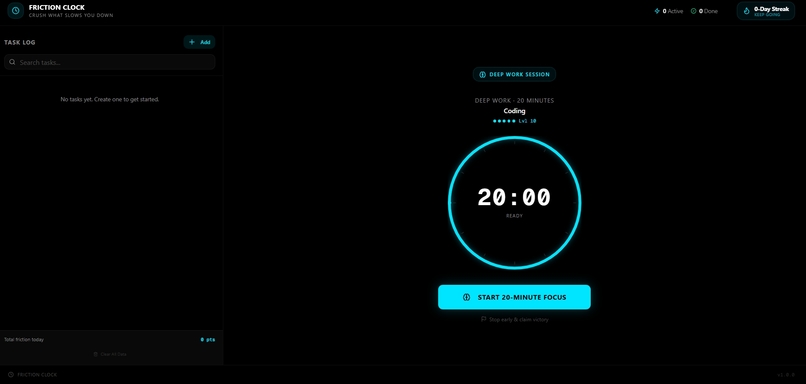 The Friction Clock  – screenshot 4