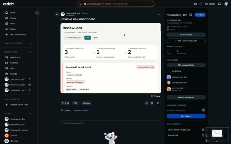 ReviewLock – screenshot 6