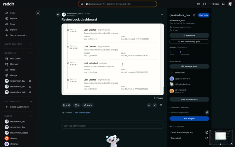 ReviewLock – screenshot 8