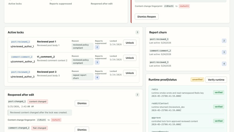 ReviewLock – screenshot 2