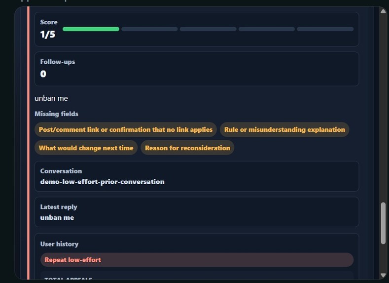 AppealDesq – screenshot 2