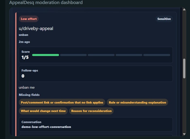 AppealDesq – screenshot 5