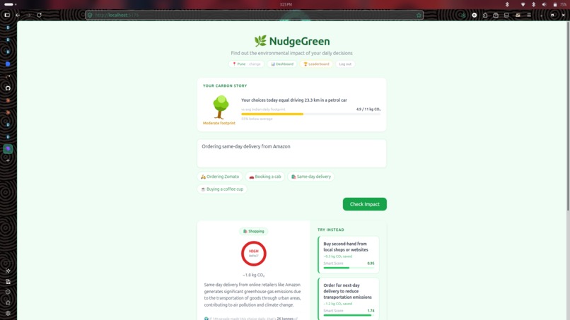 NudgeGreen – screenshot 4