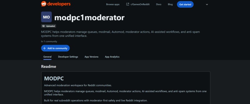 MODPC – screenshot 2