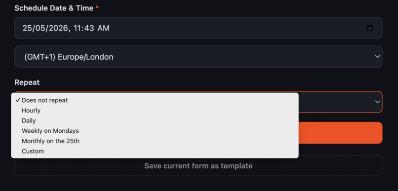 Image Post Scheduler – screenshot 4