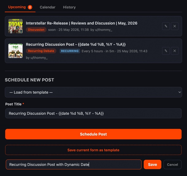Image Post Scheduler – screenshot 7