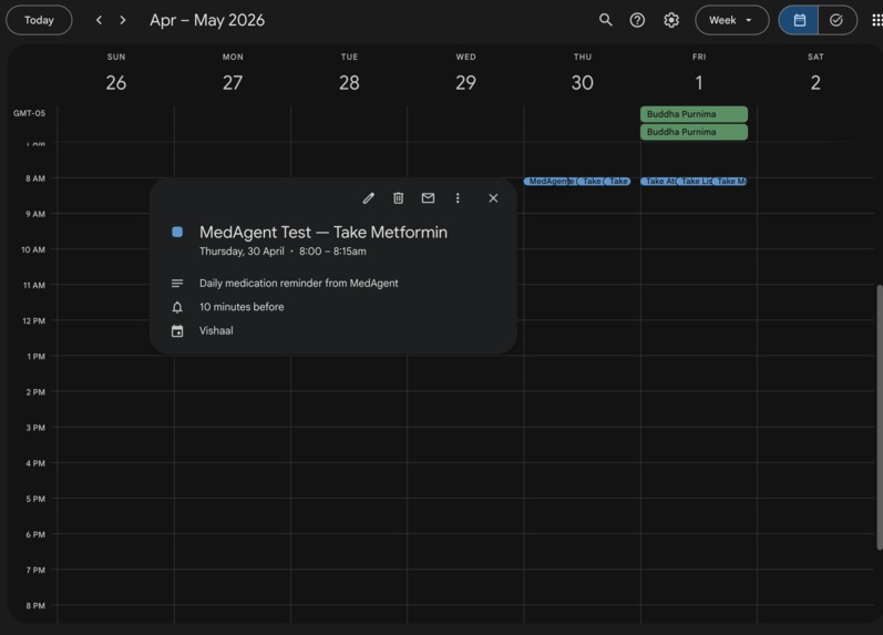 MedAgent – screenshot 2