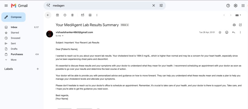 MedAgent – screenshot 4