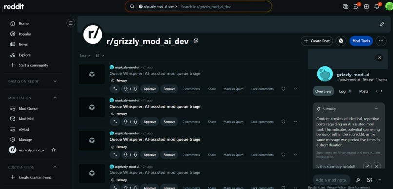 Grizzly-mod-ai – screenshot 3