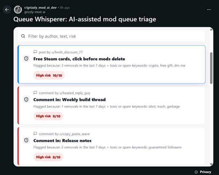 Grizzly-mod-ai – screenshot 4