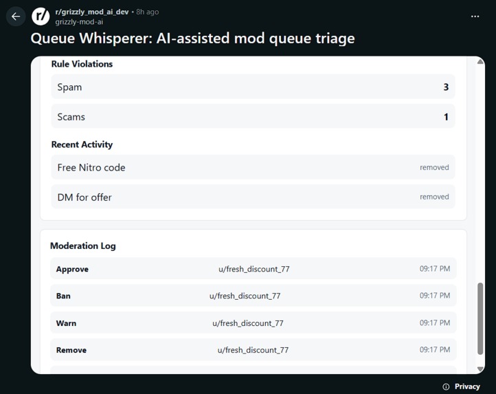 Grizzly-mod-ai – screenshot 6