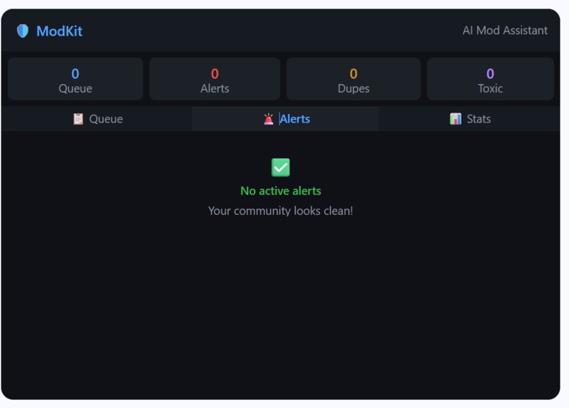 ModKIt - AI-Powered Reddit Mod Assistant – screenshot 1