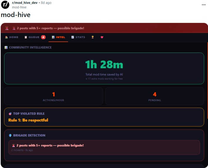 Mod Hive — AI-Powered Mod Team Platform – screenshot 3