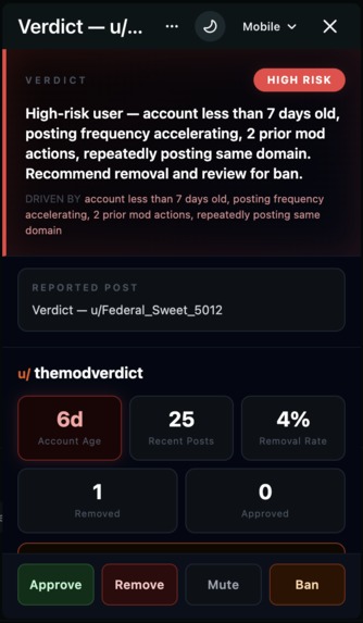 Verdict – screenshot 2