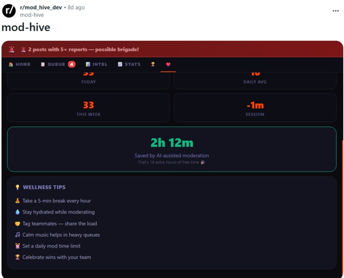 Mod Hive — AI-Powered Mod Team Platform – screenshot 9