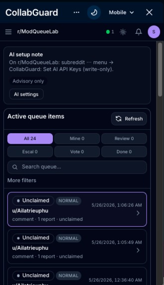 CollabGuard – screenshot 3