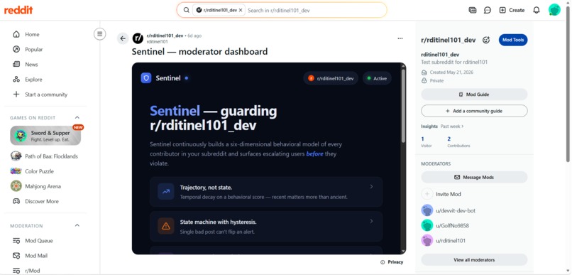 Sentinel  – screenshot 2