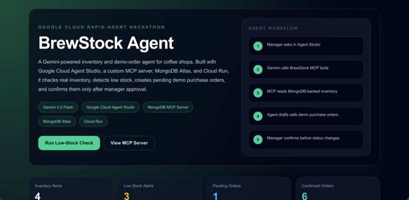 BrewStock Agent – screenshot 2