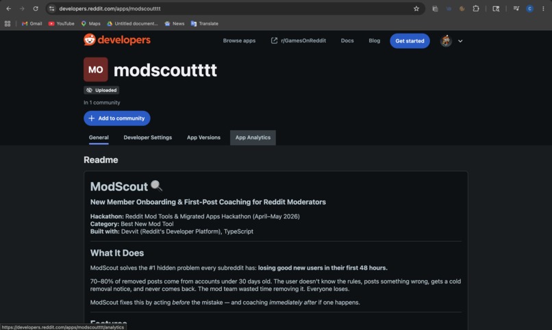 ModScout — New Member Onboarding for Reddit Mods – screenshot 4